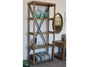 Weathered Transitions Bookcase