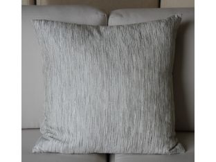 Ivory Metallic Textured Pillow