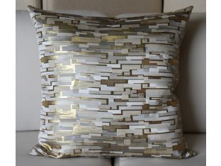 Gold Mod Graphic Pillow