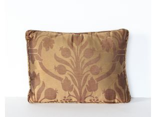 Golden Grape Pattern Pillow