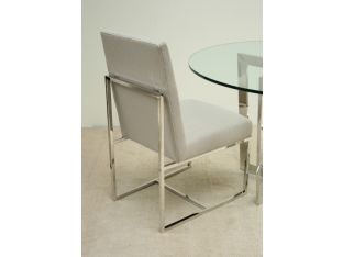 Mitchell Gold Gage Low Dining Chair in Ayers Dove